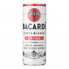 Bacardi Cola Blikjes 24x25cl
