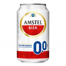 Amstel 0.0 Alcoholvrij Bier Blikjes 33cl Tray 24 Stuks