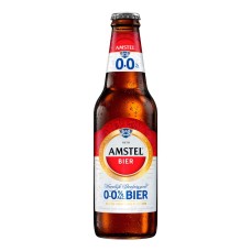 Amstel 0.0 Alcoholvrij Bier Flesjes 30cl Krat 24 Stuks