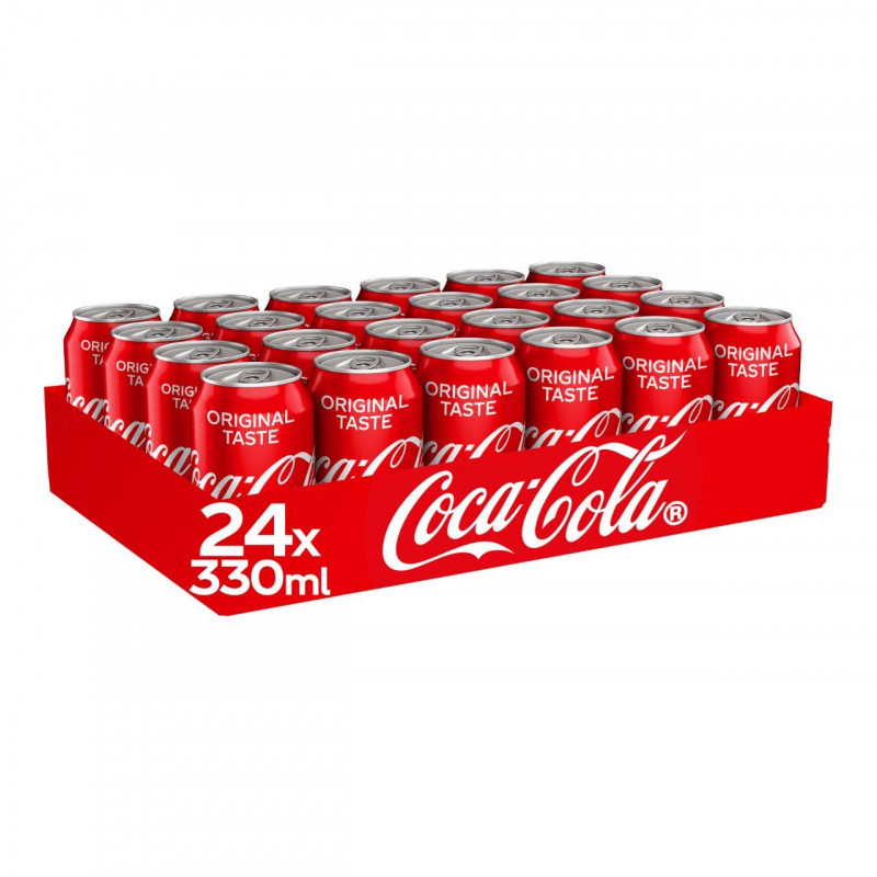 Pennenvriend Discreet kaping Coca Cola Blikjes 33cl TRAY PRIJS 11,60 |Kopen Bestellen| Laagste Prijs NL  | Aanbieding Goedkoopblikjes.nl