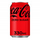 Coca Cola Zero Blikjes 33cl Tray 24 Stuks (Deens)