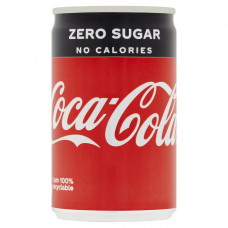Coca Cola Zero Mini Blikjes 15cl Tray 24x15cl