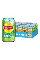 Lipton Zero Green Ice Tea 33cl Blikjes Tray 24 Stuks