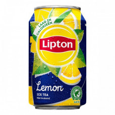 Lipton Ice Tea Lemon Blikjes No Bubbels Tray 24x33cl