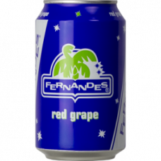 Fernandes Red Grape Blikjes 33cl Tray 24 Stuks