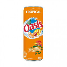 Oasis Tropical Blikjes 33cl Tray 4x6 Stuks