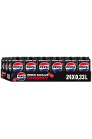 Pepsi Cola Zero Cherry Blikjes 33cl Tray 24 Stuks