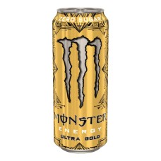 Monster Ultra gold Energy Drink Blikjes 50cl Tray 12 stuks