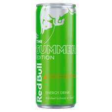 Red Bull Summer Edition Elderflower 25cl Blikjes Tray 12 Stuks