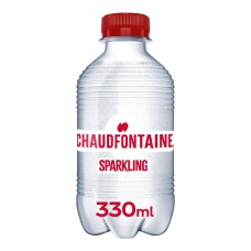 Chaudfontaine Rood Bronwater met Koolzuur 33cl Pet Flesjes Tray 24 Stuks