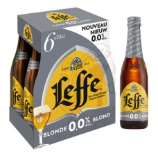 Leffe Blond 0.0  alcoholvrij Krat 24 Flesjes 33cl