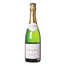 Le Petit Etoile Alcoholvrije Champagne Wijn Chardonnay Effervescent BIO 75cl