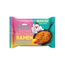 Ramen Stir-Fried Hot Chicken Carbonara 145 gram Doos 10 stuks (Merk Garak)