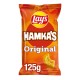 Lay's Chips Hamka's Grote Zakken 125 gram Doos 20 Stuks