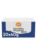 Lay's Chips Paprika Kleine Mini Zakjes 40 gram Doos 20 Stuks