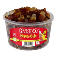 Haribo Cola Snoepjes Silo Emmer 150 stuks