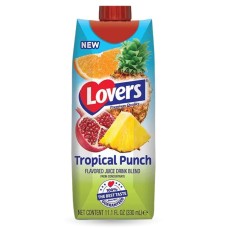  Lovers Juice Tropical Punch Pakjes 33cl Tray 12 Stuks