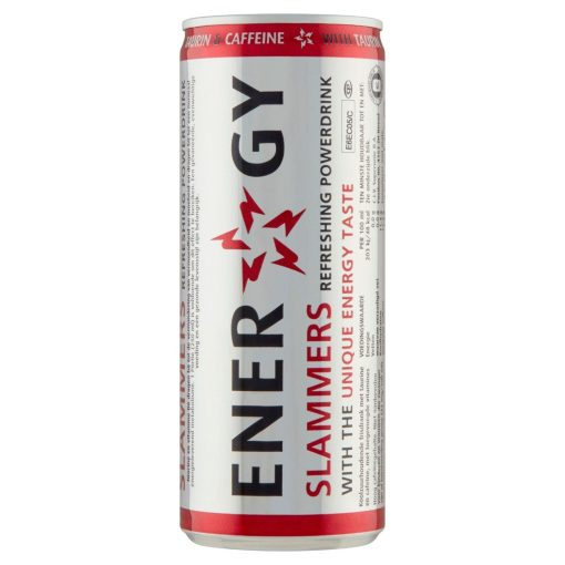 Slammers Light Energy Drink Blikjes 25cl Tray 24 Stuks – goedkoopblikjes.nl
