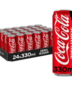 Alternative view of Coca Cola Zero Blikjes 33cl Tray 24 Stuks NL - EU