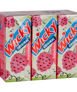 Wicky Drink Framboos pakjes.