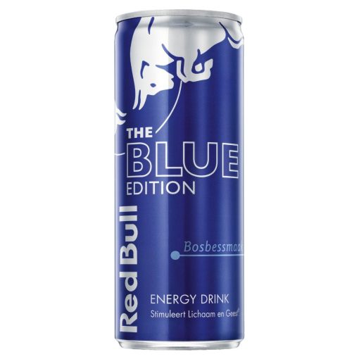 Red Bull Blue Edition Blikjes Tray 12x25cl energiedrank