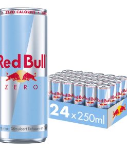 Red Bull Zero Blikjes 25cl Tray 24 Stuks