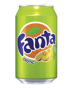 Fanta Exotic Blikjes Tray 24x33cl Denemarken