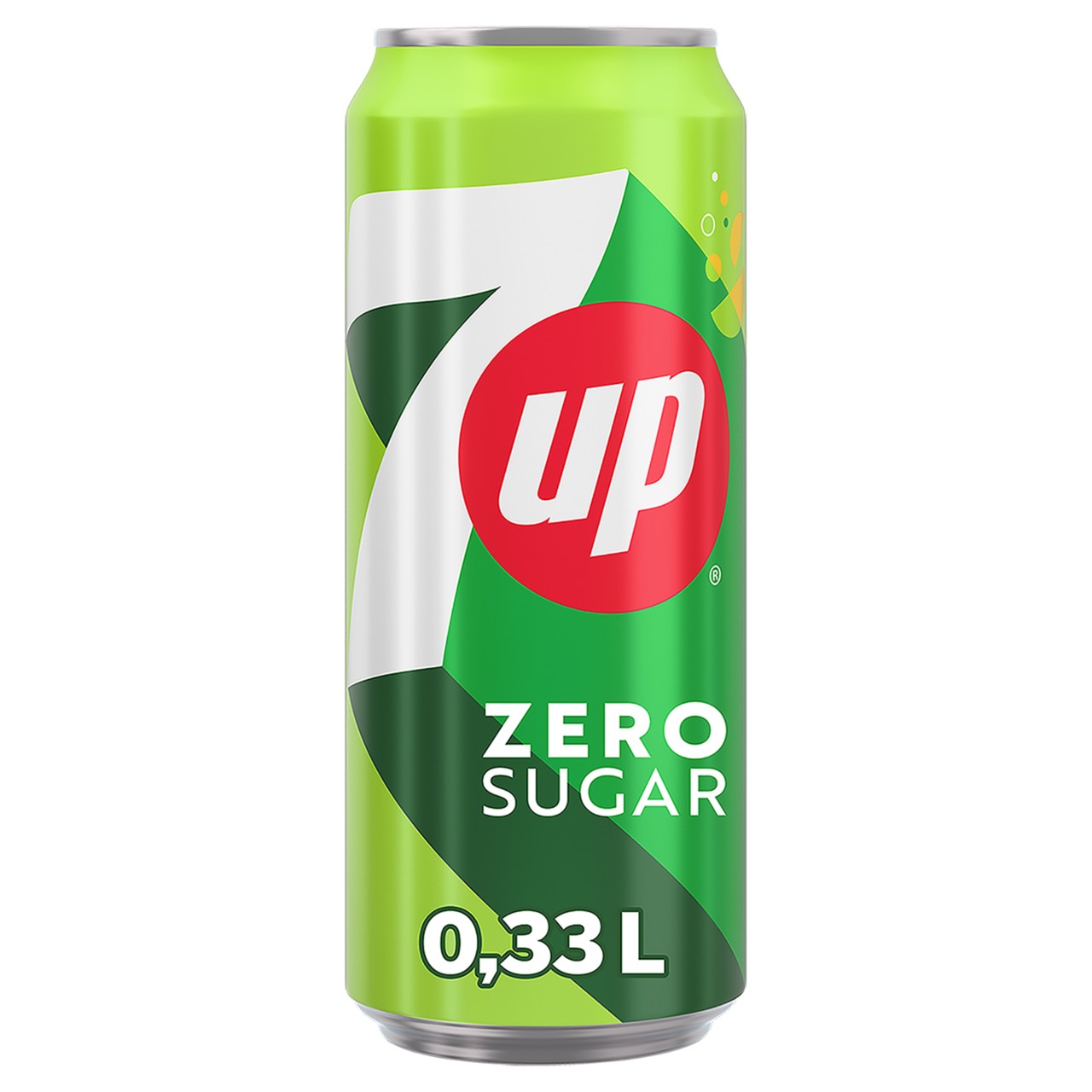 7up Zero Sugar Blikjes 33cl Tray 24 Stuks