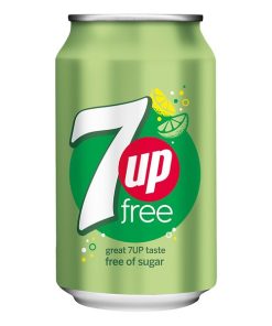 7up free sugar zero 33cl tray 24 blikjes kopen suikervrije frisdrank citroen limoen