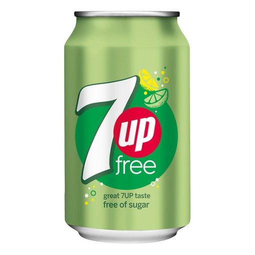 7up free sugar zero 33cl tray 24 blikjes kopen suikervrije frisdrank citroen limoen