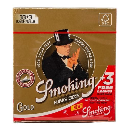 Smoking Vloeipapier King Size Gold Vloeitjes