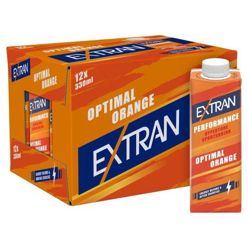 Extran Performance Orange 33cl – tray 12 sportdrank pakjes
