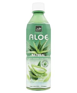 aloe vera drink naturel 50cl doos 20 pet flesjes met kokosstukjes kopen