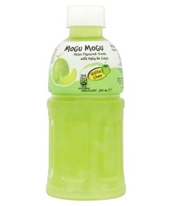 mogu mogu meloen 320ml doos 24 flesjes kokosstukjes tropisch drankje
