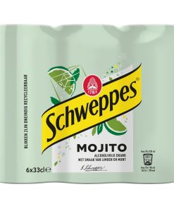Schweppes Mojito Blikjes Tray 24x33cl