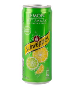 schweppes lemon 33cl tray 24 blikjes citroen frisdrank kopen