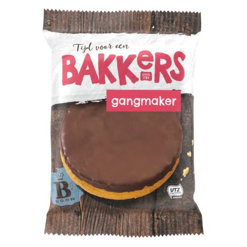 boom gang maker cake chocolade laagje 95gr apart verpakt doos 30 stuks kopen
