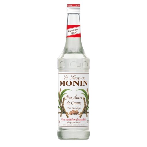 Monin Rietsuiker Siroop 70cl – 100% natuurlijke zoetmaker voor koffie, cocktails en desserts