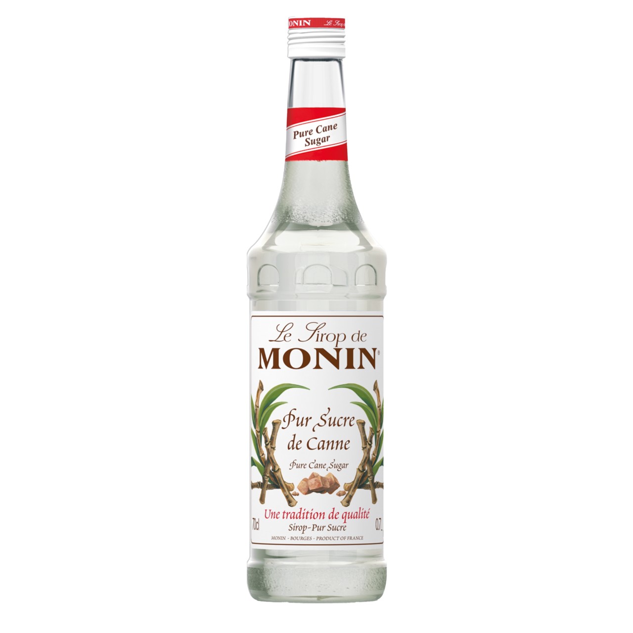 Monin Rietsuiker Siroop 70cl – 100% natuurlijke zoetmaker voor koffie, cocktails en desserts