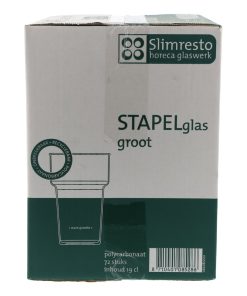 Bierglas Hard Kunststof 19cl – doos 72 stuks