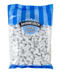 Smikkelbeer Schoolkrijtjes – 1 kilo zak met drop en mint
