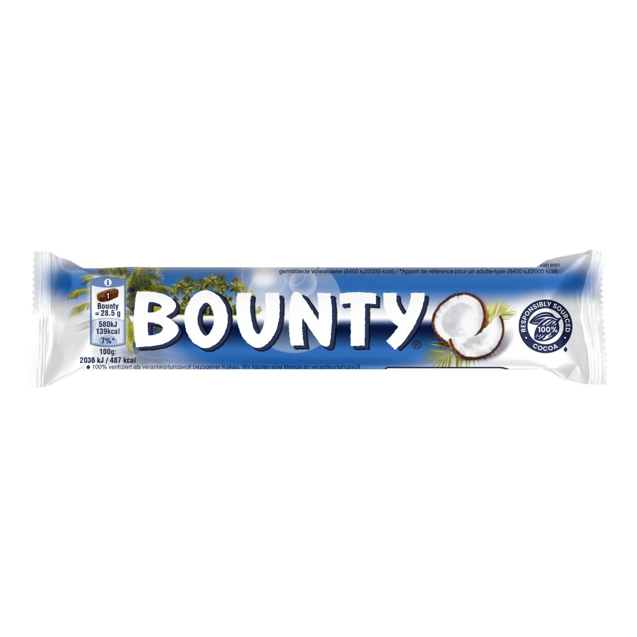 Bounty Melk Chocolade Repen 57g