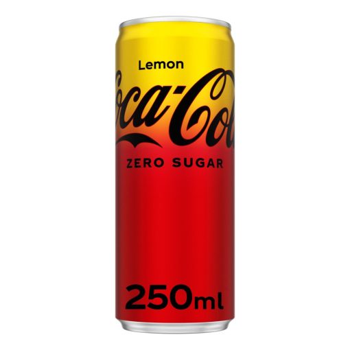 Coca Cola Zero Lemon Blikjes 25cl