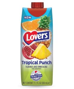 Lovers Juice Tropical Punch 33cl drinkpakjes – tray 18