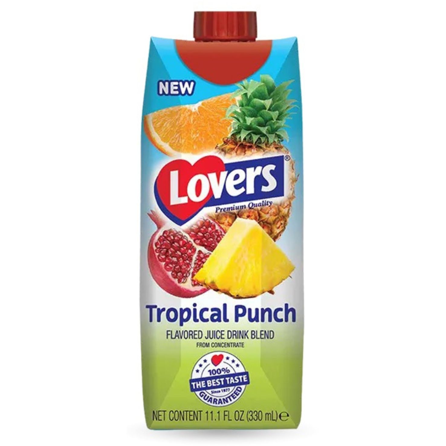 Lovers Juice Tropical Punch 33cl drinkpakjes – tray 18