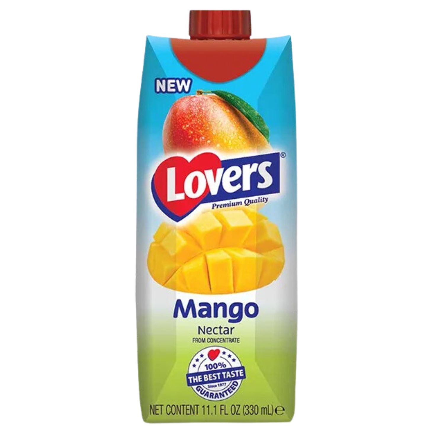 Lovers Juice Mango 33cl drinkpakje – tray 18 stuks