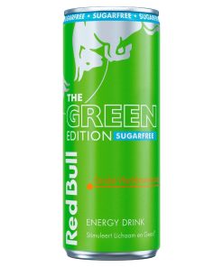 Red Bull Green Edition Sugarfree 25cl blikjes tray 12 stuks