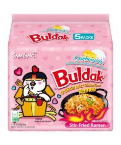 Samyang Buldak Carbonara Noedels – pak met 5 porties van 130g