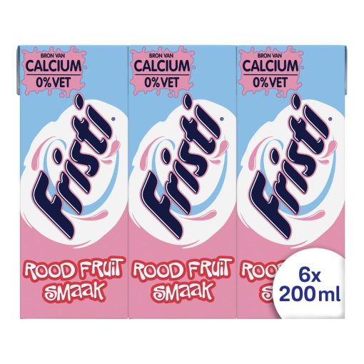 Fristi Pakjes 20cl – tray van 30 stuks rood fruit in karton