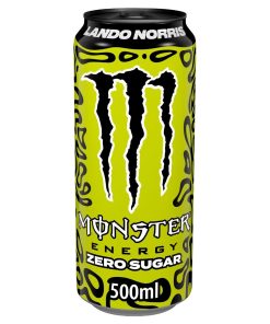Monster Lando Norris Zero Sugar Energy Drink 50cl – tray met 12 suikervrije blikjes